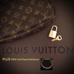 ✅💟 LOUIS VUITTON PADLOCK & KEY + GIFT🎁
